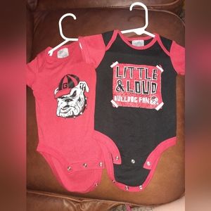 0-3 month uga onsie